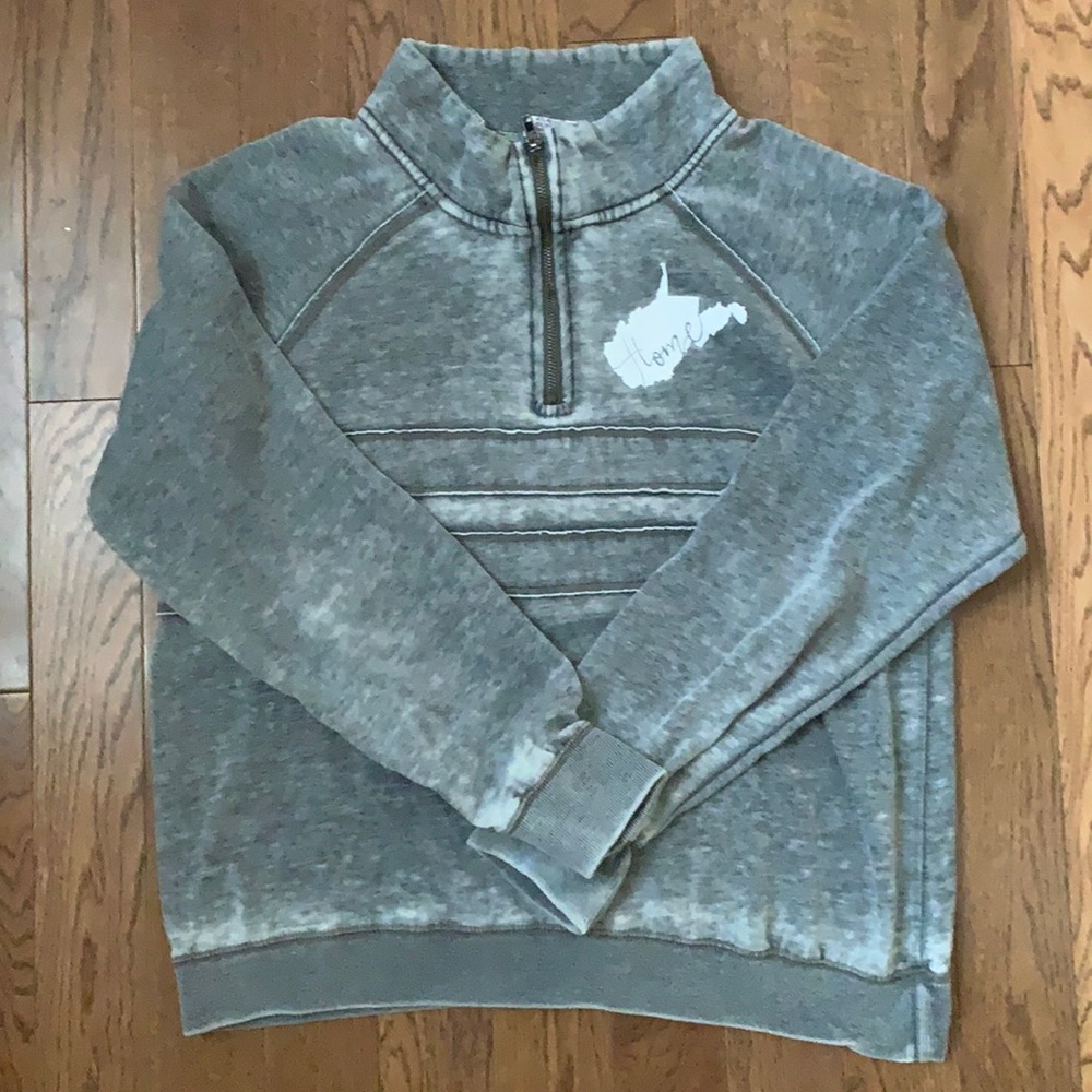 West Virginia Home Quarter Zip Sweatshirt